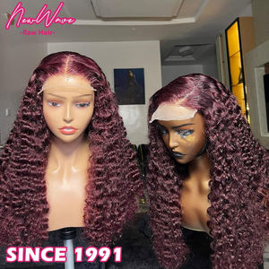 Perruques Lace Front en <span class=keywords><strong>Cheveux</strong></span> Humains Cambodgiens Vierge, Ondulés Naturels, 10-30 Pouces, Perruque Frontale Complète HD Transparente avec Baby Hair - Product Image 4