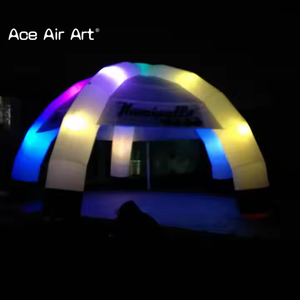 Carpa <span class=keywords><strong>de</strong></span> luz LED inflable personalizada <span class=keywords><strong>de</strong></span> 8m con control remoto para fiestas y discotecas, carpa <span class=keywords><strong>de</strong></span> araña inflable - Product Image 2