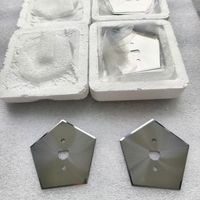 Lame de couteau pentagonale en carbure de tungstène pour machine à fabriquer des sacs en ciment