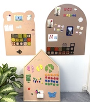 Autocollant mural magnétique avec puzzle magnétique Bâton de papier peint magnétique pour tableau noir magnétique adapté aux enfants