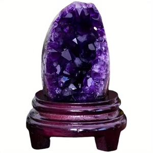 Geodas de Amatista Natural de Alta Calidad al por Mayor, Racimos de Cuarzo, Cristales Populares para Decoración - Product Image 1