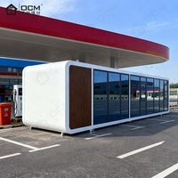 Maison préfabriquée de luxe de haute qualité, maison en conteneur Apple, maison en conteneur préfabriquée de 40 pieds, maison portable à vendre, capsule spatiale miniature