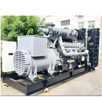 Générateur Industriel 1480KW 1850KVA Groupe Électrogène Perkins Démarrage Automatique ATS Contrôleur Deepsea Surveillance à Distance Centre de Données Monophasé