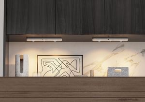 Luce LED Moderna Dimmerabile <span class=keywords><strong>a</strong></span> Occhio di Gatto <span class=keywords><strong>per</strong></span> Armadietto, Alimentata <span class=keywords><strong>a</strong></span> <span class=keywords><strong>Batteria</strong></span> con Sensore di Movimento, Luce da Cucina con Montaggio Magnetico Sotto Mensola - Product Image 5