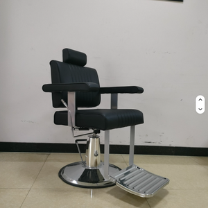 Silla de Barbero Reclinable Giratoria 360° de Alta Calidad con Bomba Hidráulica Resistente para Uso en Comedores y Salones de Belleza - Product Image 4