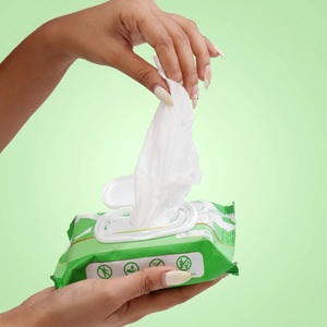Toallitas Desmaquillantes, Toallitas Húmedas de Limpieza, Paquete de Marca Privada, Fábrica OEM, Toallitas Faciales - Product Image 1