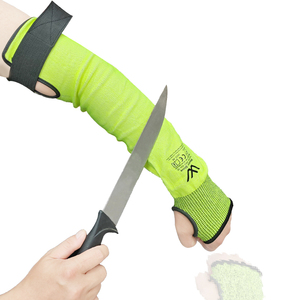 Alta qualità 45cm ANSI A4 Anti-taglio maniche lunghe HPPE guanti protettivi resistenti al taglio per la sicurezza delle braccia sul lavoro - Product Image 1