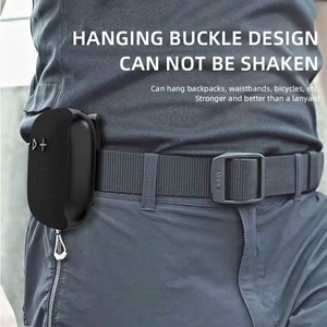 Túi Xe Đạp Màu Xanh-Răng Âm Nhạc <span class=keywords><strong>Hi</strong></span> <span class=keywords><strong>Fi</strong></span> Âm Thanh Siêu Bass Không Dây Không Thấm Nước Ngoài Trời Xe Máy Xe Đạp Âm Thanh <span class=keywords><strong>Stereo</strong></span> Loa Di Động - Product Image 5