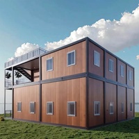 Maisons mobiles/portables, bâtiments de construction, fermes préfabriquées portables, hôtels, maisons conteneurs à ossature en acier galvanisé