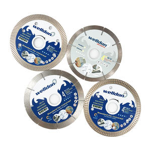 ใบเลื่อย<span class=keywords><strong>เพชร</strong></span>อุตสาหกรรมเวลดอน ขนาด 4 นิ้ว สำหรับตัดหินและกระเบื้อง ใบเลื่อยวงเดือนแบบเชื่อมประสาน OEM Turbo Cutter - Product Image 3