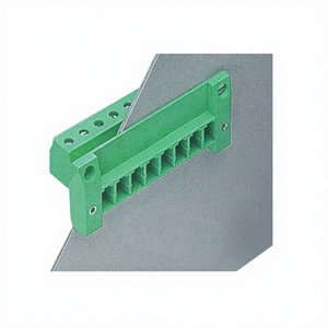 Bloque de Terminales Enchufable para Pared Verde Electrónica KF2EDGSRKW-7.62, Conductor de 4.0, 32A, 2-24P, Hecho en China - Product Image 1