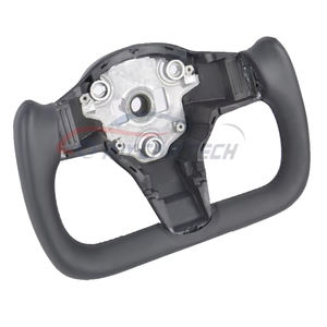 Volante de Cuero para <span class=keywords><strong>Tesla</strong></span> <span class=keywords><strong>Model</strong></span> 3 Y <span class=keywords><strong>S</strong></span> <span class=keywords><strong>X</strong></span> <span class=keywords><strong>2021</strong></span> <span class=keywords><strong>2022</strong></span> 2023 - Product Image 4