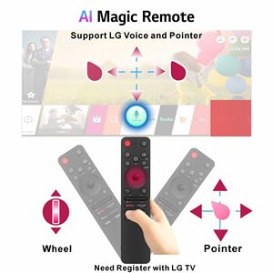 Télécommande Magique <span class=keywords><strong>LG</strong></span> AI Voice - Remplacement pour MR25GA/MR25GN, Contrôle par Pointeur, Bluetooth, Compatible avec les Séries <span class=keywords><strong>LG</strong></span> C5/B5/G5/M5 2025 - Product Image 5