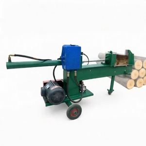 Fendeuse de bûches électrique 2026 à haute efficacité, processeur de bois horizontal, prix usine, moteur sûr, intérieur/extérieur - Product Image 2