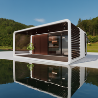 Cabine Apple Pod de luxe en acier, écologique, de haute qualité, fabriquée en usine, maison conteneur, maison capsule, bureau, espace commercial