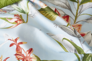 Juego de funda de edredón doble con estampado Floral, ropa de cama de algodón con estampado de flecha geométrica Reversible - Product Image 2