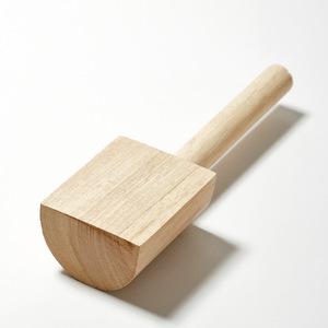 Strumenti per appiattire mazzuole in legno a tronco piatto - Product Image 6