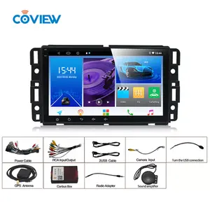 Coview Android 10.0 DVD-Player GPS 2 Din 8 "Universal Autoradio Double Din GPS-Navigations system Car Player Stereo Für GMC