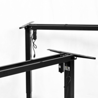 SAMDI mobilier de bureau moteur unique assis debout ascenseur bureau Table d'ordinateur hauteur réglable cadre de bureau debout électrique