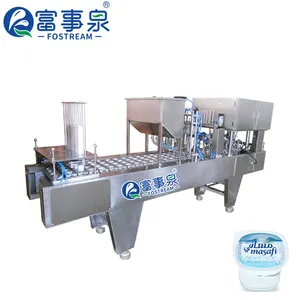 Good Price Automatic Thermoform Plastic PET Mini Cup Cheese Jelly Water Filling Sealing Machine