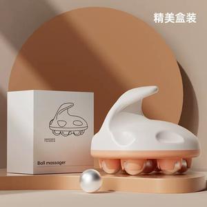 Masseur à rouleaux manuel en métal personnalisé à brancher, 360 degrés, drainage <span class=keywords><strong>lymphatique</strong></span> de la cellulite, relaxation musculaire profonde pour le corps, les <span class=keywords><strong>cuisses</strong></span> - Product Image 2