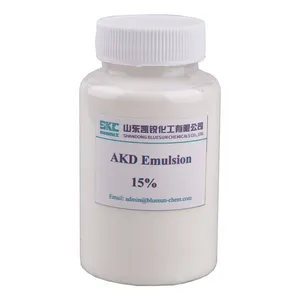 Neutral Sizing Agent AKD Emulsion. The Waterproof Sizing Agent Added to The Pulp Can prevent the Waterproof and Ink
