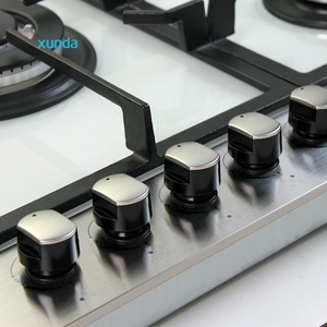 Piano Cottura a Gas Xunda a 5 Fuochi, Elettrodomestico da Cucina Professionale, Piano Cottura a Gas Incasso in Vetro Temperato per Uso Domestico e Alberghiero - Product Image 5