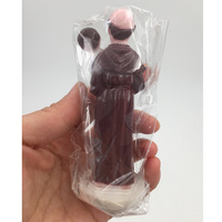 10cm en plastique Statue religieuse catholique St Antonio Sculpture Figurine produit fabriqué avec boîte en papier emballage
