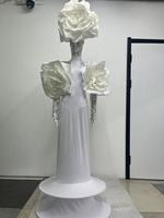 Nouvelle tenue de cosplay pour bar, costume de spectacle Black Rose, costume de défilé pour parc d'attractions