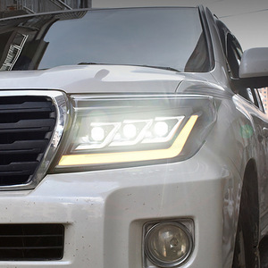 Car Styling for <b>Headlights</b> 2007-2015 LC200 12V <b>LED</b> DRL Projector Lens New Automotive Accessories 12v <b>LED</b> <b>Headlights</b> - Product Image 5