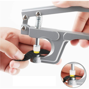 May crafting 9 màu sắc 100 bộ T5 nhựa Snap nút + công cụ màu xám hộp nhựa ẩn nút bấm kìm - Product Image 4