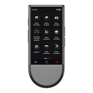 Dispositivo <span class=keywords><strong>Traductor</strong></span> Portátil con Tarjeta SIM 4G, Traducción Simultánea en Español, Árabe y <span class=keywords><strong>Ruso</strong></span>, con IA y ChatGPT, Funciona en Línea y Sin Conexión - Product Image 3