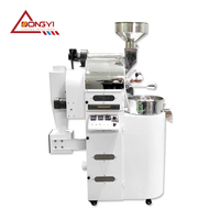 Fabricant fournisseur d'acier inoxydable 2kg/2.5kg torréfacteur de grains de café à usage commercial machine de torréfaction