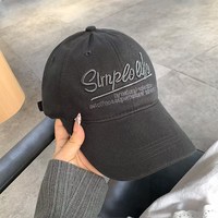Casquette de baseball brodée unie personnalisée en coton doux et ajustable unisexe pour le shopping décontracté, les trajets quotidiens et les voyages