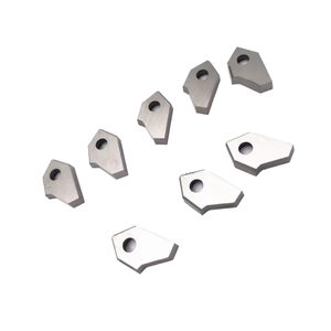 Chất lượng cao 45 độ tungsten carbide hình thành lưỡi OEM tùy chỉnh bê tông van ghế Cutter chèn đóng hộp chuyển công cụ - Product Image 1