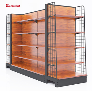 Étagères de supermarché à <span class=keywords><strong>double</strong></span>/simple face, étagères en acier, présentoir de supermarché - Product Image 6