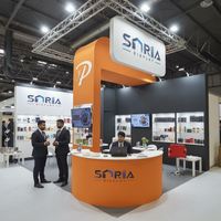 Murs d'affichage portables personnalisés pour salons professionnels avec éclairage LED et affiches rétroéclairées