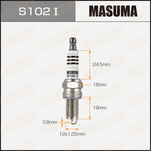 MASUMA S102I Bujía de Iridio Individual 99906-910X9-018 J4520IXU22 Fabricación de Sistemas de Motor Automático para TOYOTA SUZUKI DAIHATSU - Product Image 4