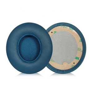 Protein Da Thay Thế Tai Pad Cho Solo 3.0 Solo 2.0 Không Dây <span class=keywords><strong>Bluetooth</strong></span> Trong Tai Tai Nghe Mềm Da Cách Âm Bọt - Product Image 3