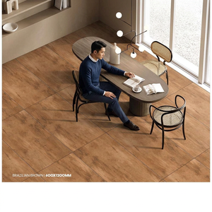 Carreaux de sol et de mur en porcelaine beige alpin 600x1200mm, aspect marbre et bois, émaillés, pour projets de vente en gros - Product Image 6