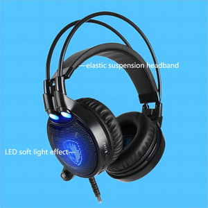 SADES bạch tuộc cộng với trọng lượng nhẹ đàn hồi treo Headband casque Gamer Over-ear có dây chơi game tai nghe Tai nghe với Mic - Product Image 3