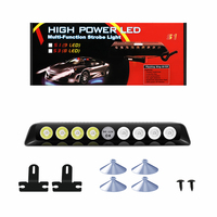 Feux de détresse à LED super lumineux 12V, 8 LED, clignotants pour pare-brise, feux de tableau de bord pour voitures, véhicules, camions - État neuf