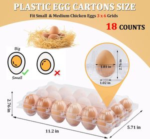 Fábrica China de Envases de Plástico Transparente PET para Huevos, Termoformados al Vacío, Ecológicos, Reciclables, Personalizados, con 6, 12, 15 y 30 Cavidades - Product Image 2