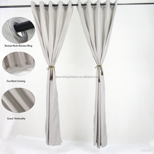 <span class=keywords><strong>Docteur</strong></span> recommandé pour la sensibilité EMF. Rideaux en fibre d'argent bloquant les radiations pour un meilleur sommeil - Product Image 3