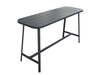 Ensembles de salle à manger en plein air en aluminium moderne de haute qualité ensemble de meubles de fauteuil de jardin 4 places ensemble de Table de bar étanche résistant aux intempéries