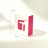 Boîte cadeau en carton rigide personnalisée avec logo en relief, fermeture magnétique, boîte cadeau en papier pour cosmétiques, boîte pour soins de la peau