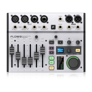 Flow 8 Digitale Mixer Studio Geluidskaart 8-Kanaals met 48V Phantom 16 Effecten BT USB <span class=keywords><strong>Interface</strong></span> voor Live Opnames Podcast - Product Image 1