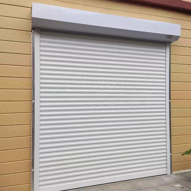 High Quality Industrial Motorized Aluminum Roller Shutter Blinds for Window Wind Resistant Noiseless for Outdoor Use
