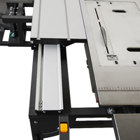 Scie à panneaux à bras oscillant HZ M2 à table coulissante horizontale de précision avec moteur 220V 4.2kW pour le travail du bois à usage domestique