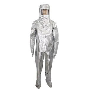 Traje de Protección Contra Incendios y Aislamiento Térmico Zixi, Traje de Dos Piezas Anti-escaldaduras e Ignífugo, Anti-radiación, 1000 Grados - Product Image 2